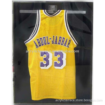 Clear Perspex Basketball Shirt Display Case